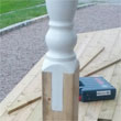 Reparation av en pelare